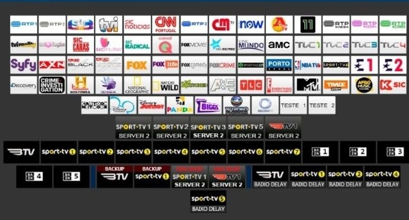 Canais tv filmes series