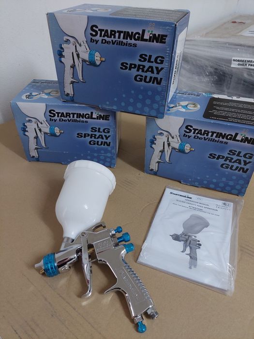 Pistolas de pintura de gravidade