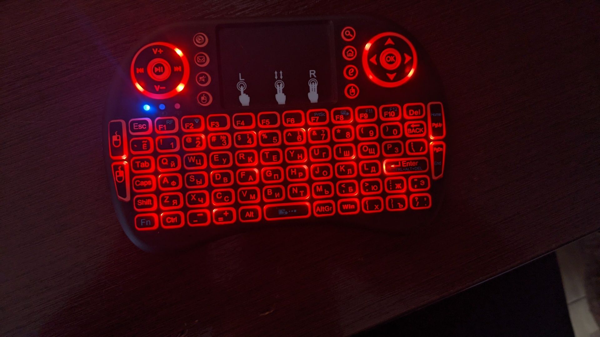 Mini Keyboard Blacklit