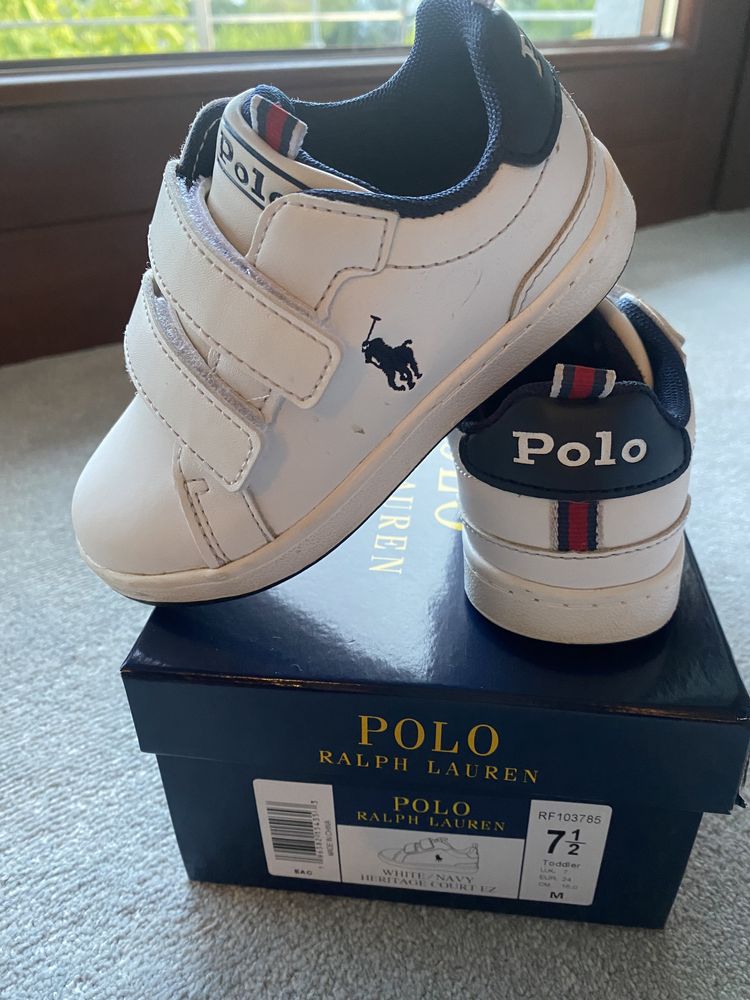 Buty chłopięce- sneakersy niskie Polo Ralph Lauren