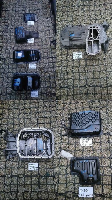 KIA HYUNDAI TOYOTA NISSAN ROVER HONDA MAZDA JAGUAR MISKA OLEJOWA