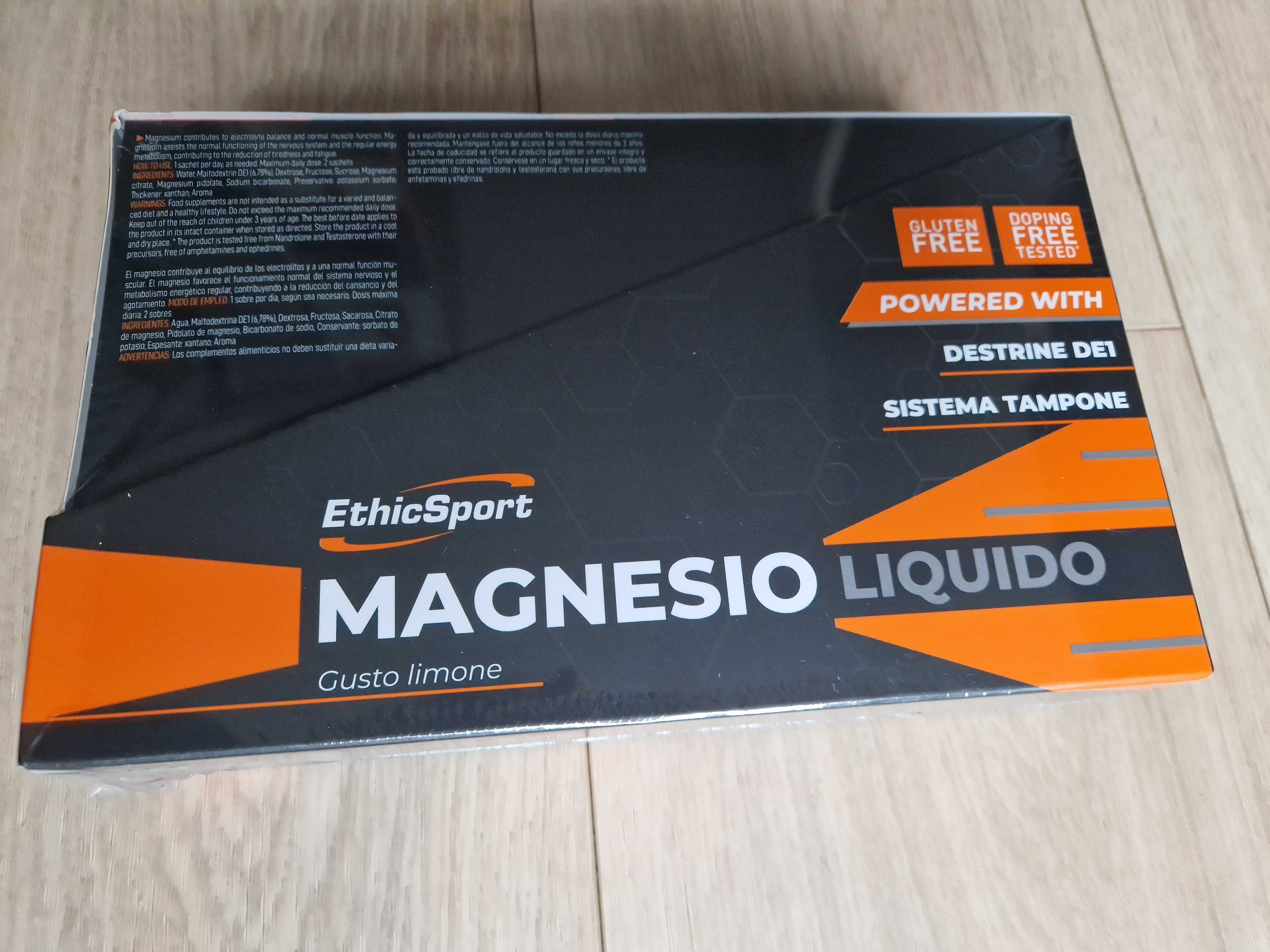 Magnez w płynie Magnesio Liquido Ethicsport 22 x 25ml