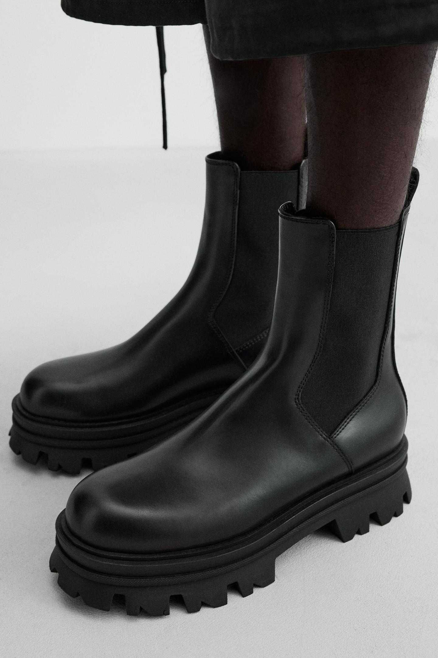 Чоловічі черевики челсі Zara 43