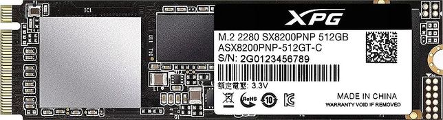 Xpg Sx8200 Pro 512gb M.2/2280 Pcie x4 Gen3 Outlet