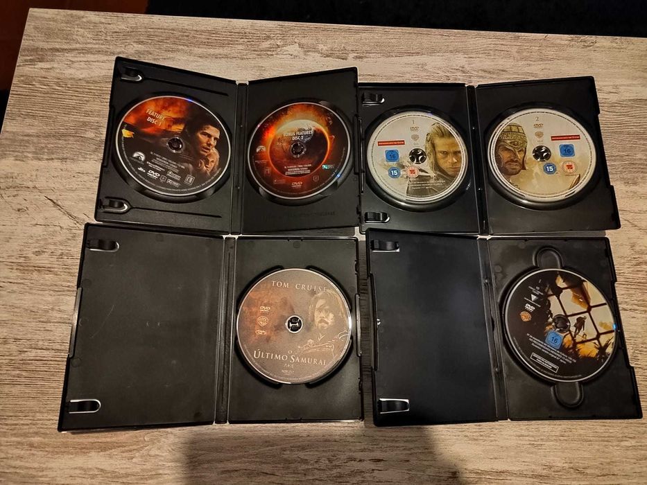 Vendo conjunto de filmes em DVD