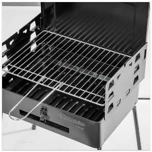Grill ogrodowy turystyczny przenosny 43x32x73cm stal nierdzewna