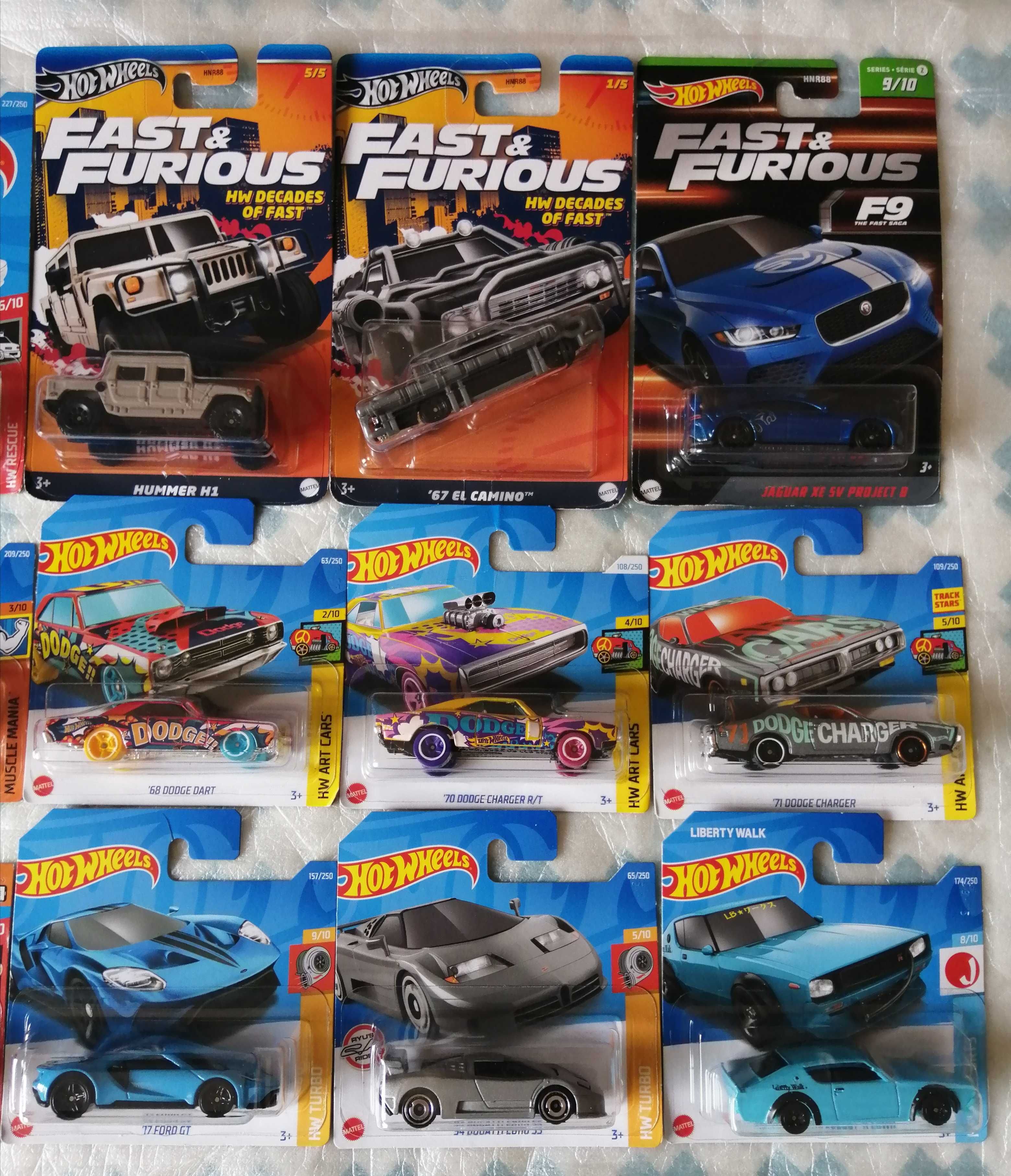 Hot Wheels 1/64 Novos
