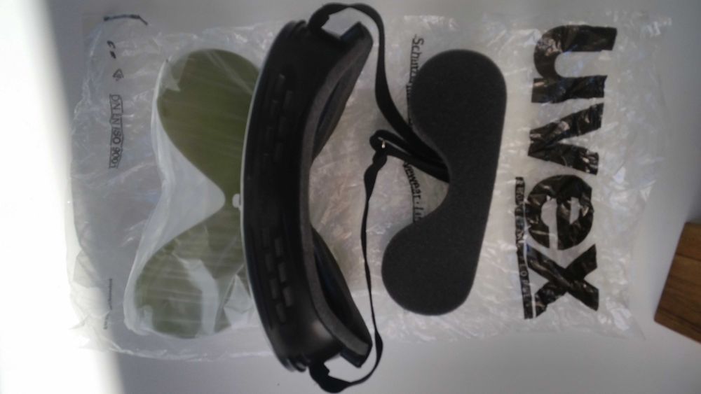 UVEX Gogle ochronne wojskowe ULTRASONIC (wymienne szybki)