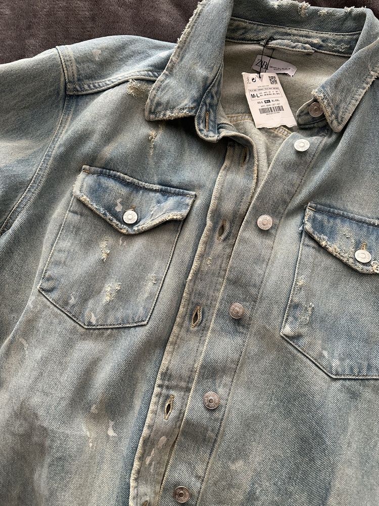 Новая джинсовая куртка Zara