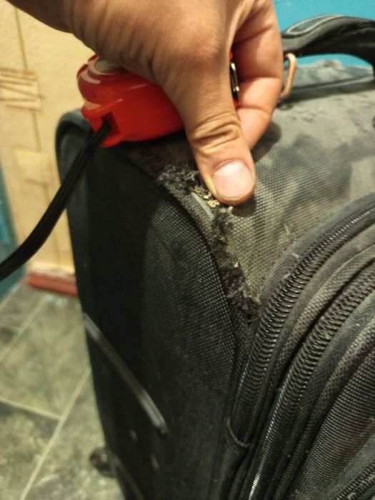 Чемодан на колесах