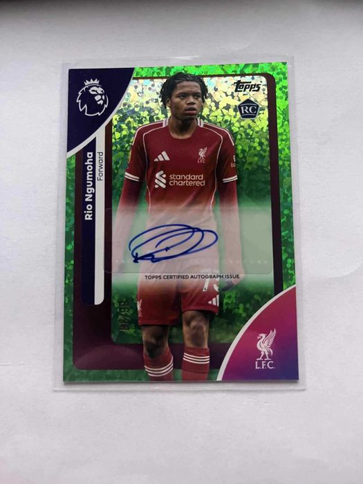 Autograf Rio Ngumoha /99 Topps Premier League 2025/26