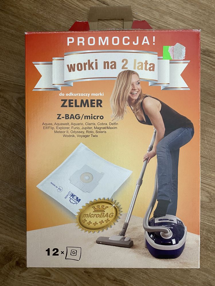 Worki do odkurzacza ZELMER