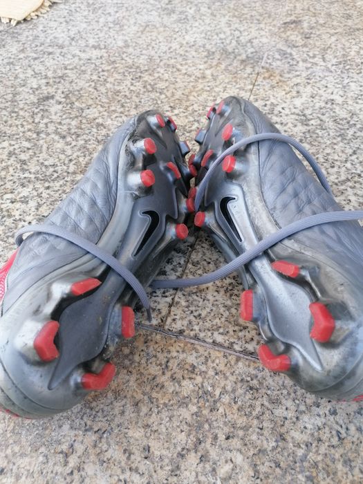 Chuteiras usadas Nike