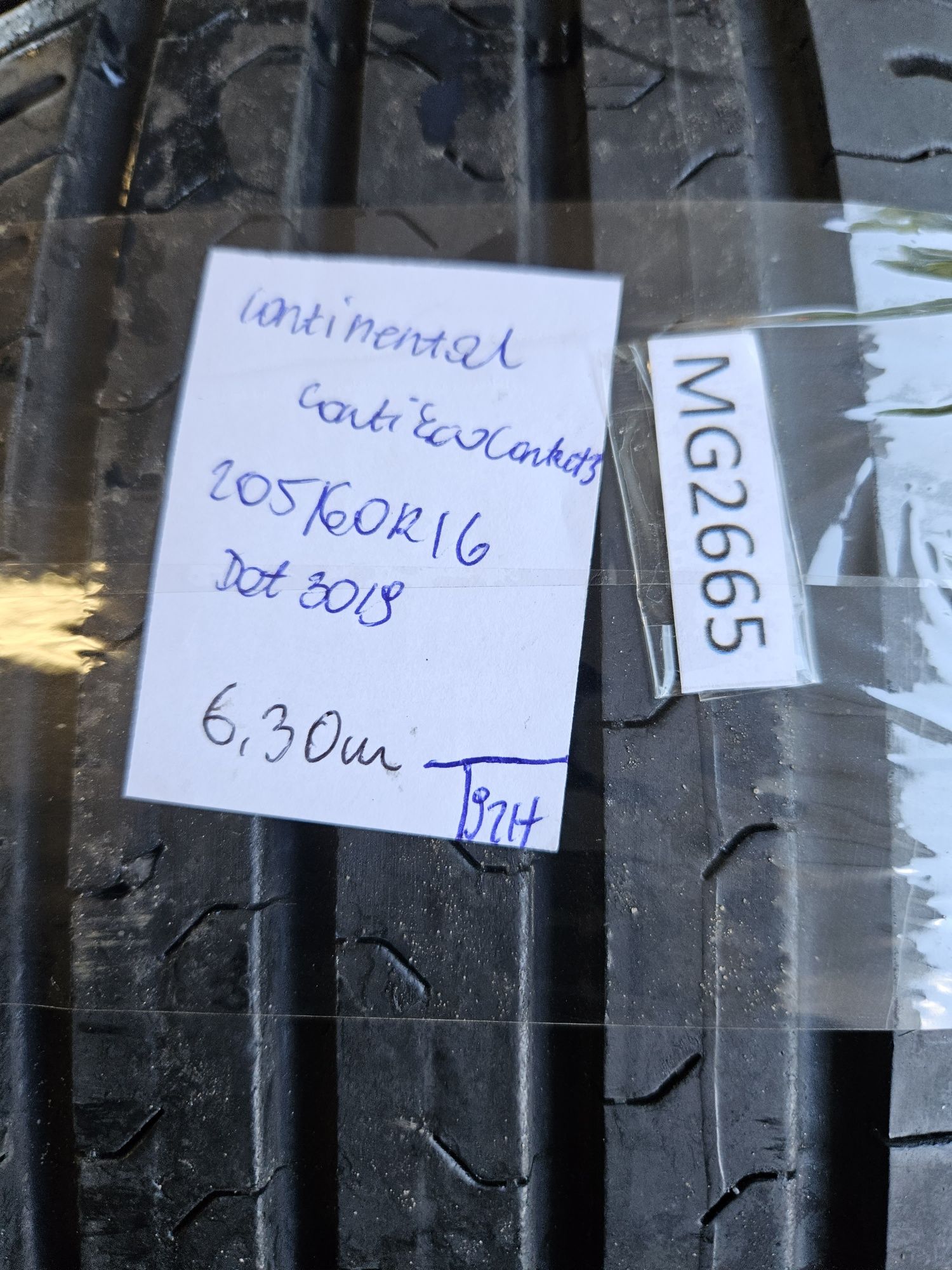 Continental 205/60 r16 ContiEcoContact 5 /// 6,3mm!!! DOT 3019 wysyłka