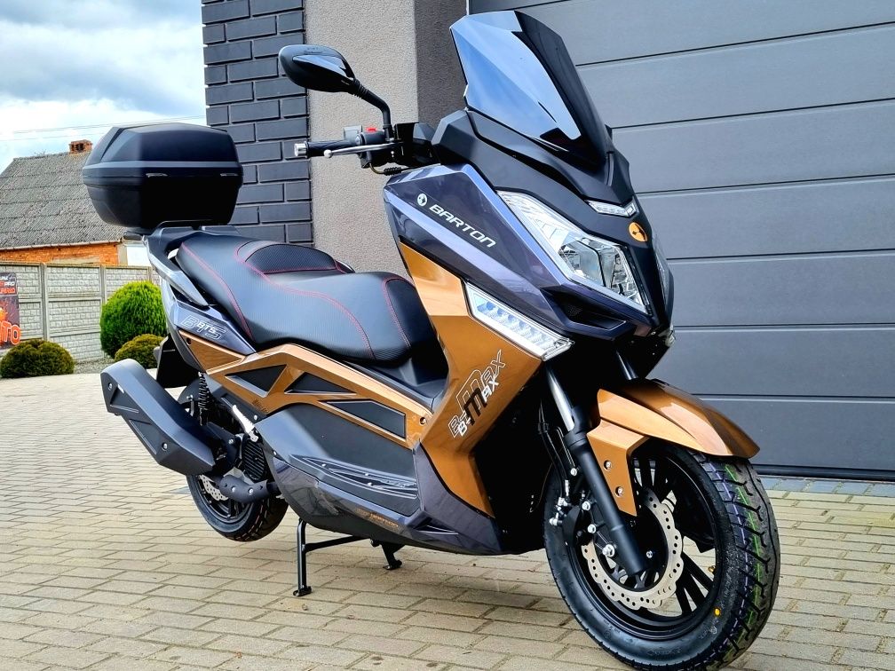 Barton B-MAX 125 XXXL -Nowy ! Kufer ! Ledy Raty Dostawa 2lata GW