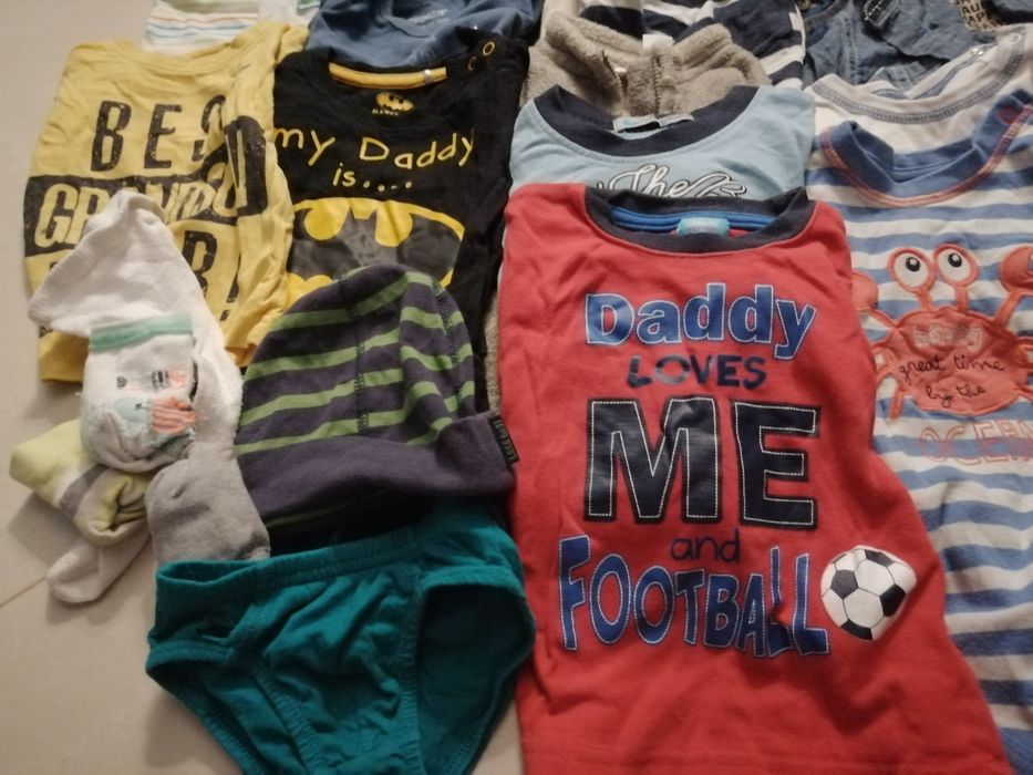 Rzeczy dla chłopca 68, 74, 80, 86, 92 spodnie koszula BATMAN