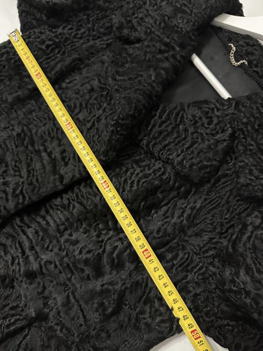 Futro Luksusowy Płaszcz i Czapka Swakara Karakuły