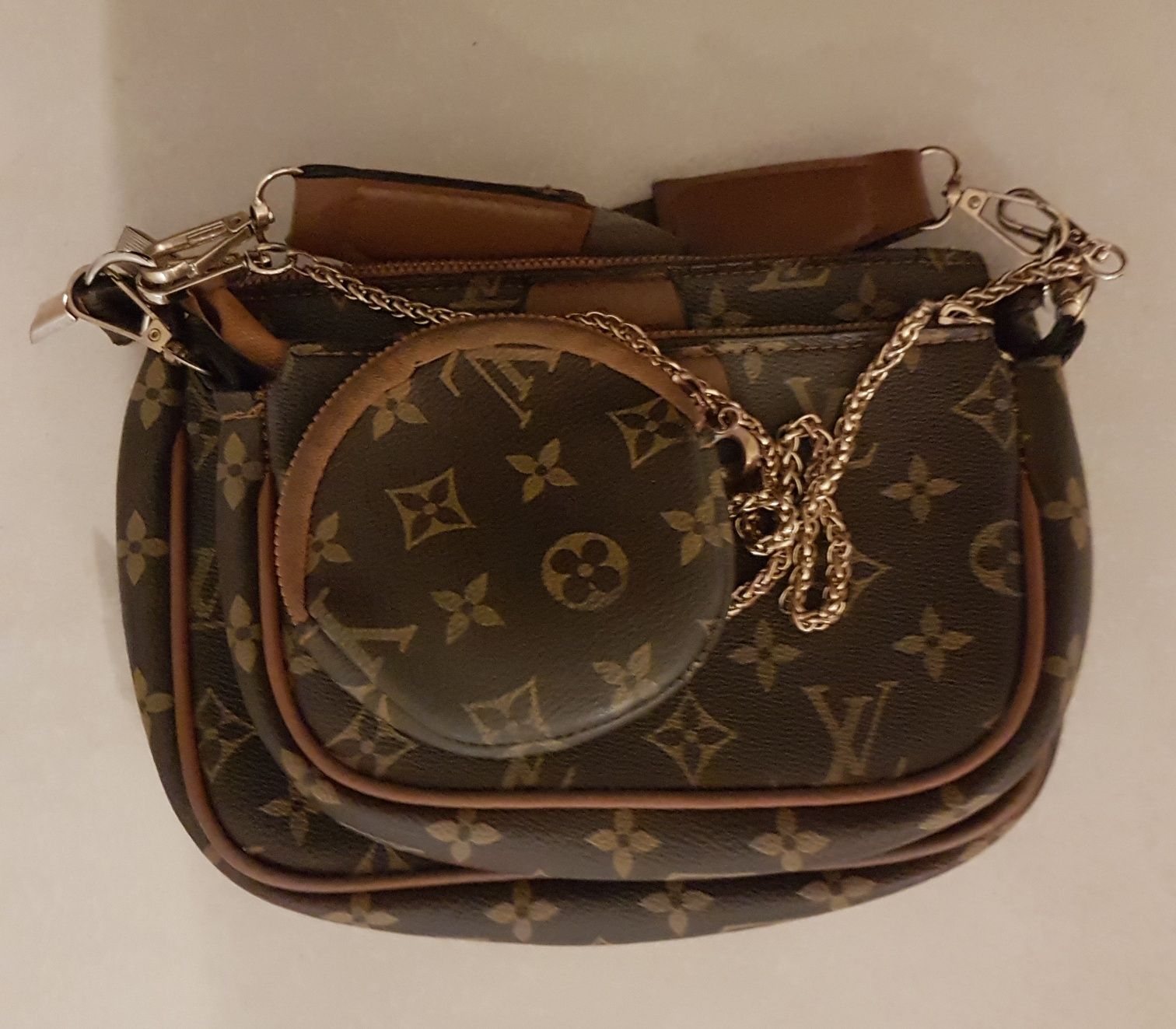 Torebka brązowa LOUIS VUITTON