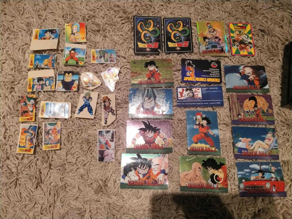 Dragon Ball Karty i Naklejki