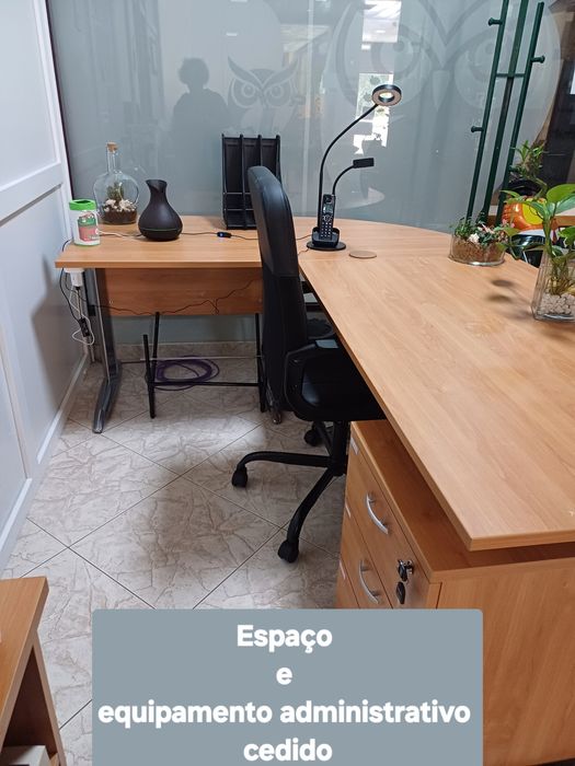 Subaluger secretária,sala reunião/formação, edp, net e publicidade
