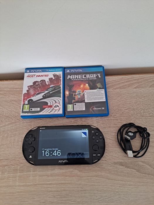 Konsola PSP Vita +Gry Ładowarka