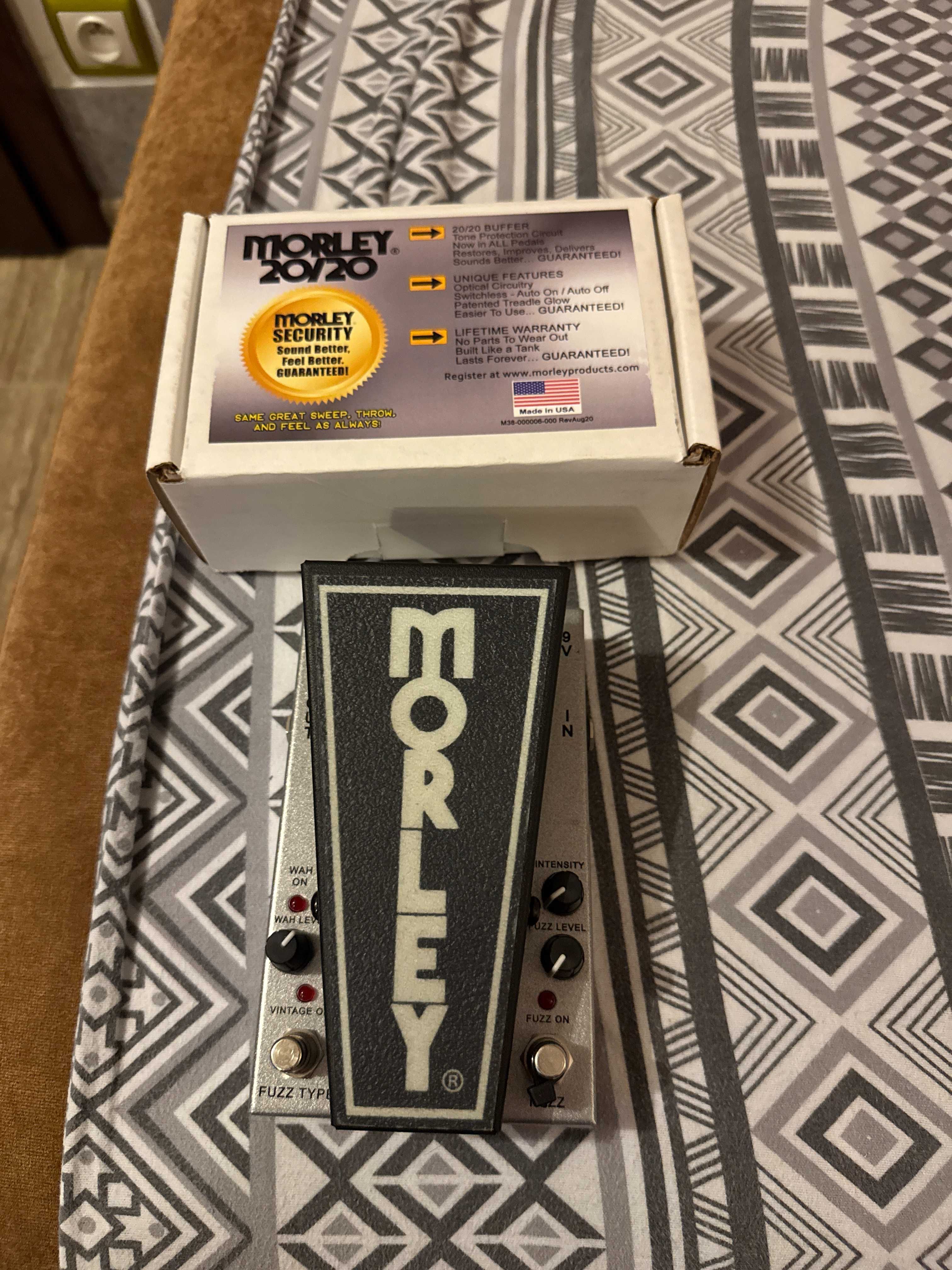 Morley MTPFW 20/20 Power Fuzz Wah - jak Cliff Burton , Gitara , Bas
