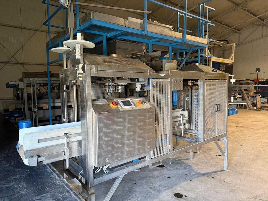 Linia Waga kombinacyjna Newtec Paletyzer Symach do warzyw ziemniaków