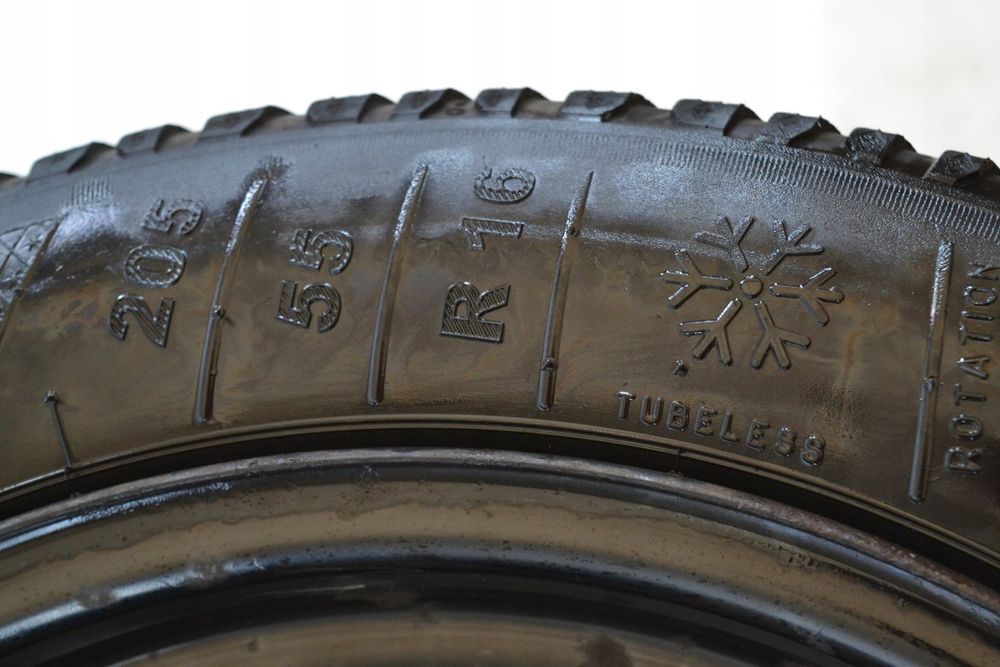 Koła Zimowe 16" 5X108 Peugeot 308 Kleber 205/55/16 Stal Zima