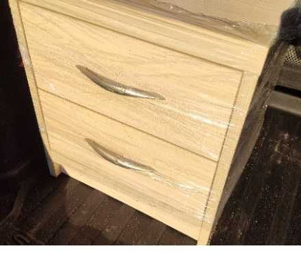 2 szafki nocne + Łóżko 140x200