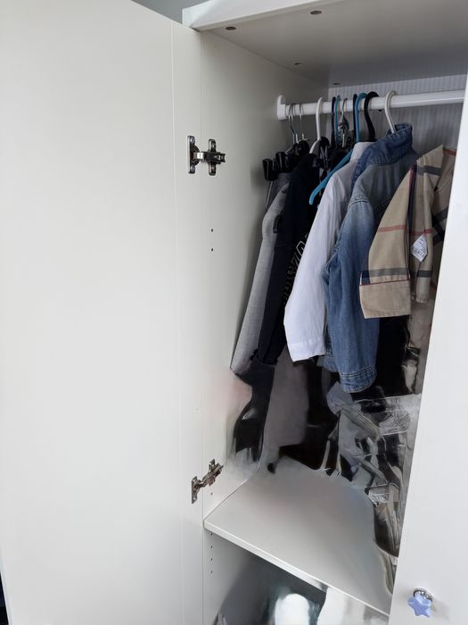 Szafa dziecieca ikea smagora biala mala szafa dla dziewczynki chlopca