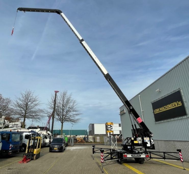 ŻURAW budowlany szybkomontujący Dźwig ciesielski Klaas K17-24 TSH