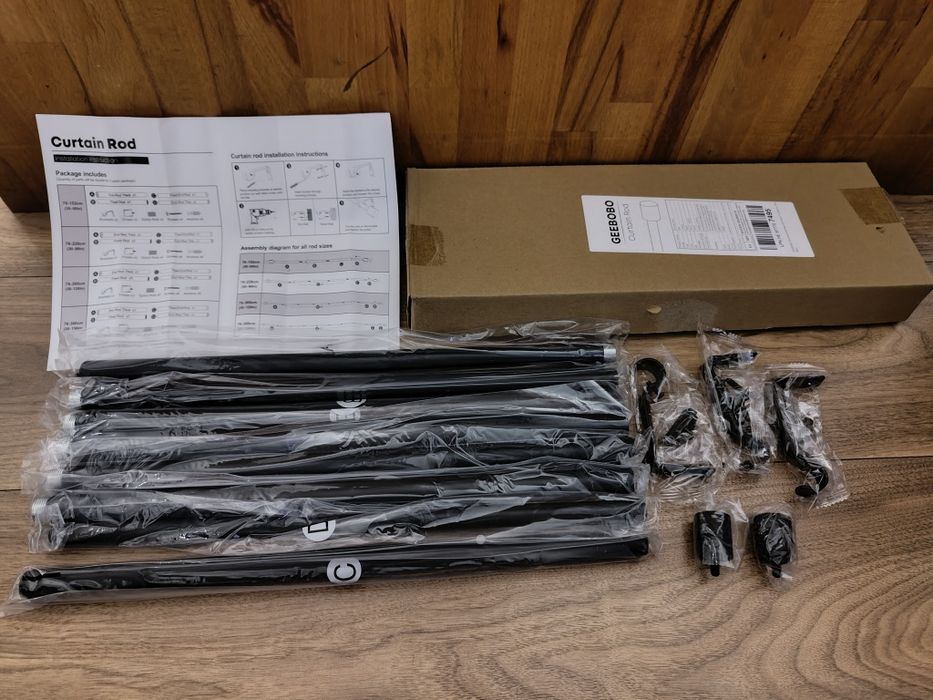 Karnisz regulowany 76-305cm