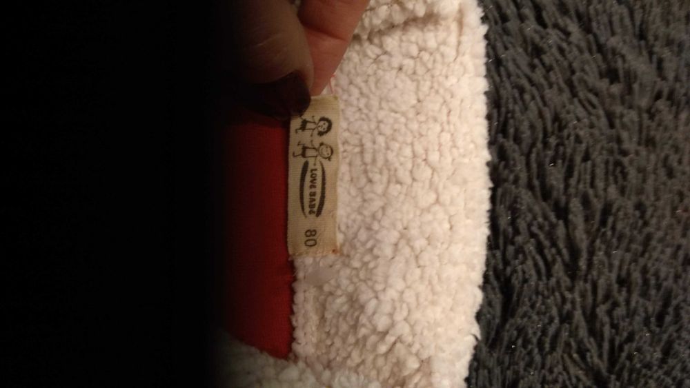 strój sukieneczka Mikołaja mikołajki 80 przebranie kostium