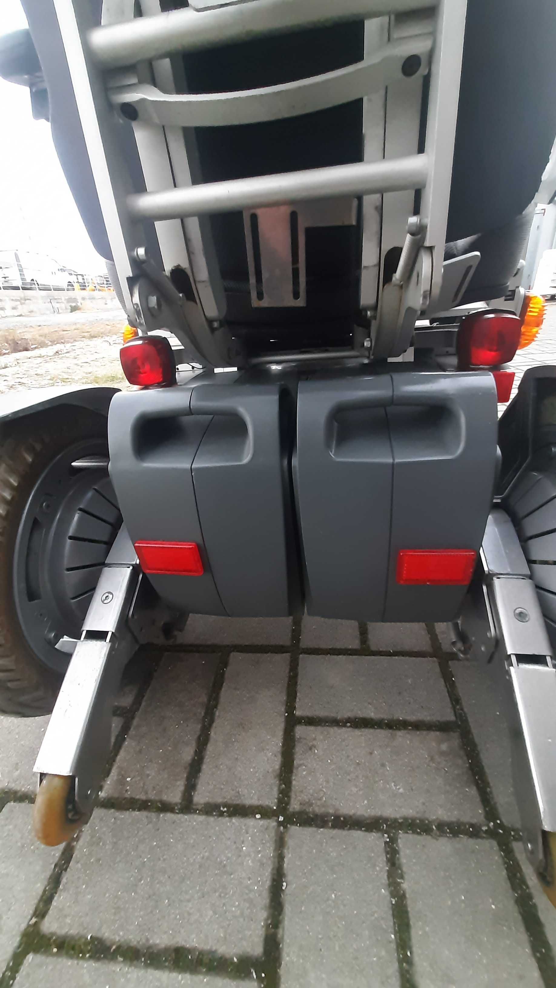 Wózek inwalidzki Alber Adventure terenowy i do domu szybki zwinny