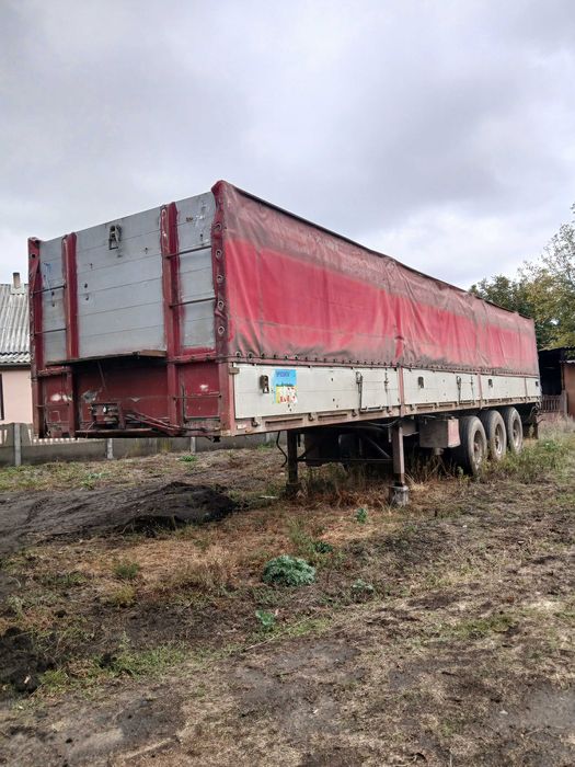 Напівпричіп бортовий