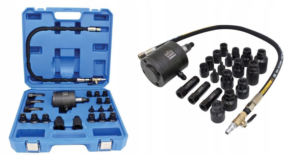 Ściągacz Wtryskiwaczy Pneumatyczny Młotek Wyciągacz Z Adapterami Satra