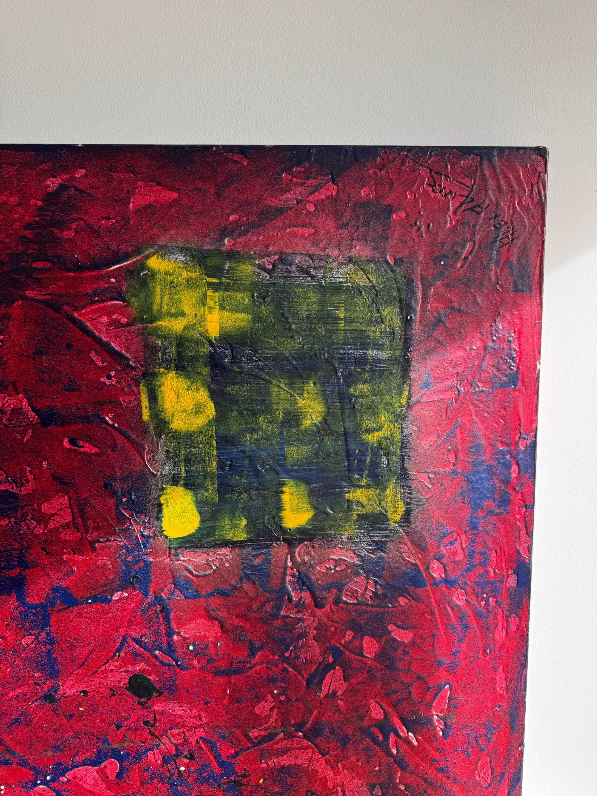 Quadro pintura abstrata