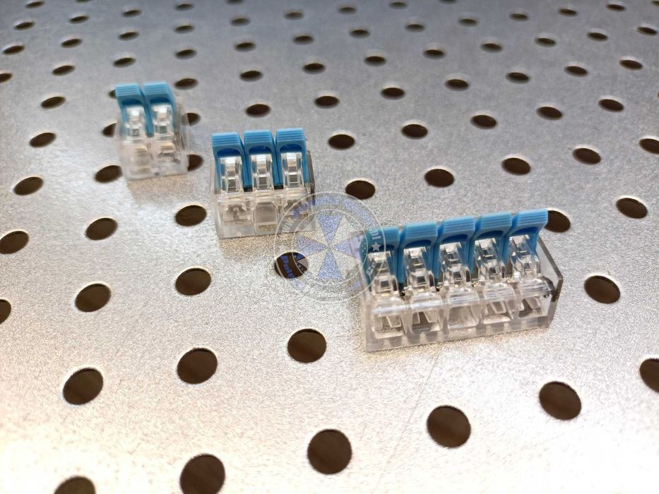 Zestaw szybkozłączek elektrycznych 0,2-4mm² 60el.