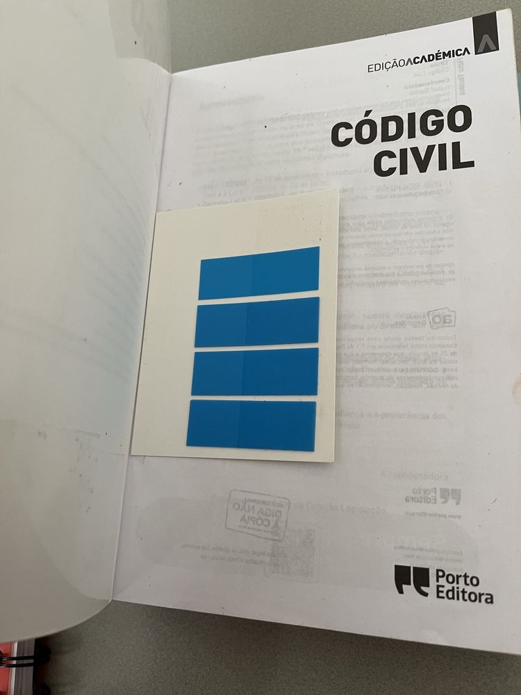 Código civil - edição academica