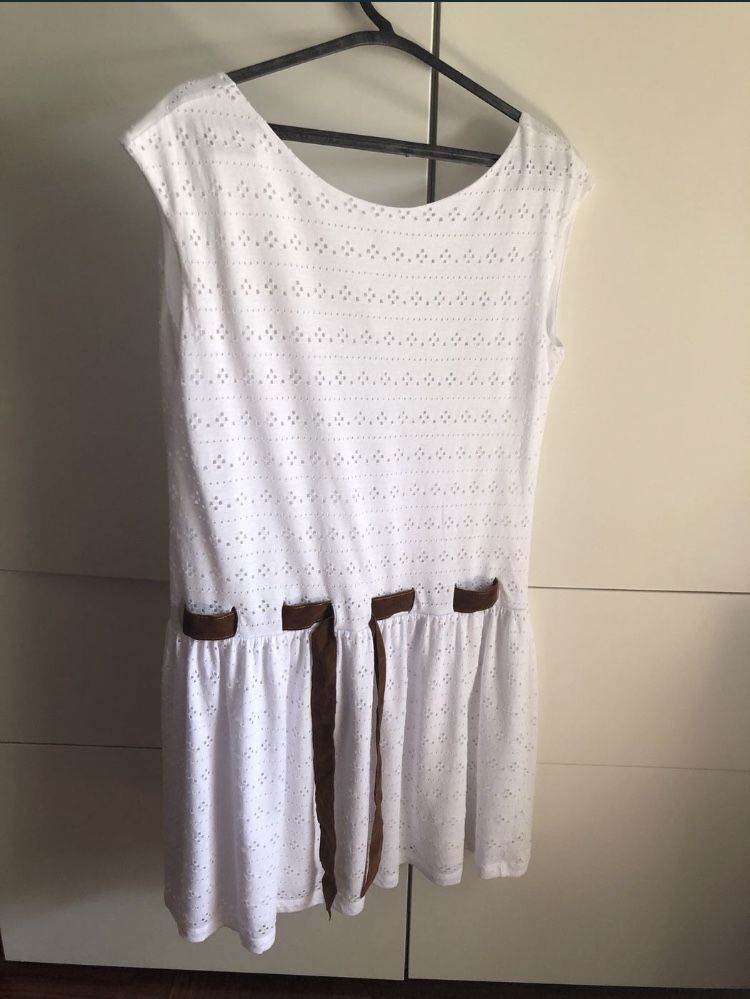 Vestido Branco - tamanho L