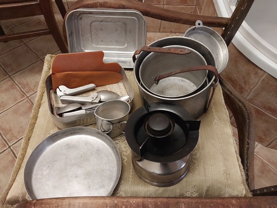 Stary zestaw piknikowy z prl