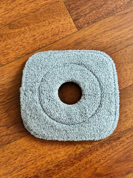 Mop Obrotowy Z Wiadrem Płaski Rotacyjny Czysta Brudna Woda Wyciskacz