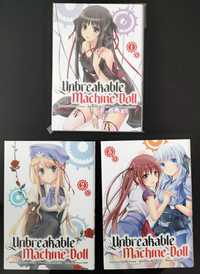 Manga Unbreakable Machine-Doll - 3 tomy (1, 2, 5) - 1 wydanie