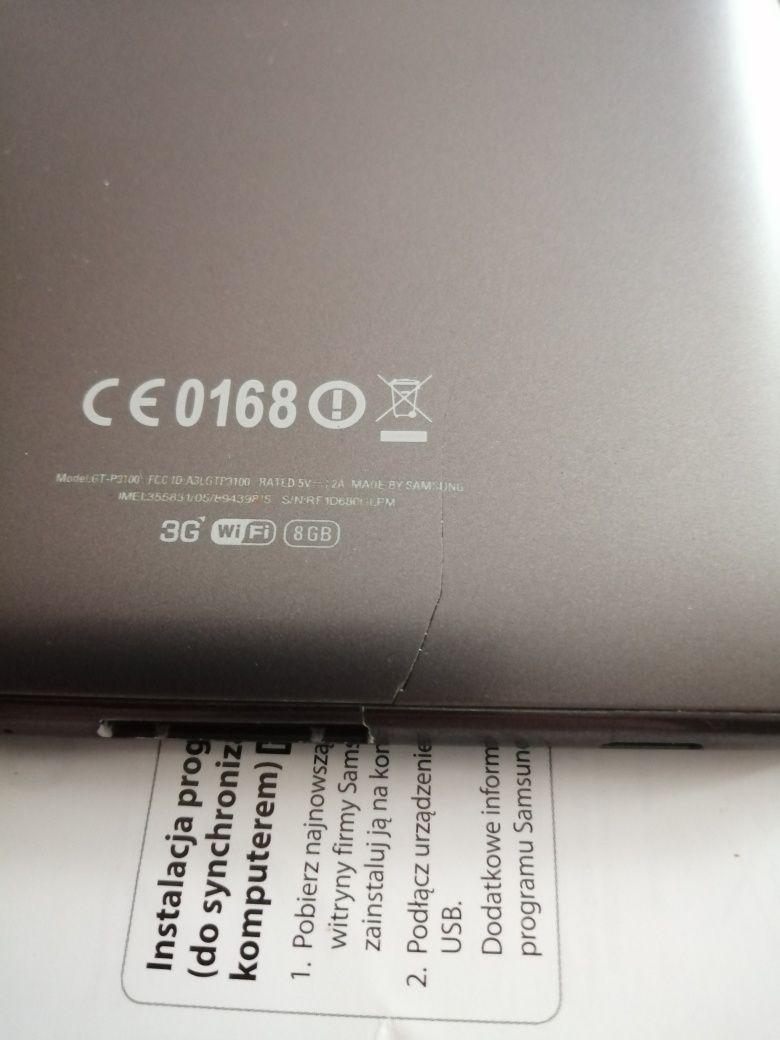 Tablet Samsung Galaxy Tab 2, 7 cali
