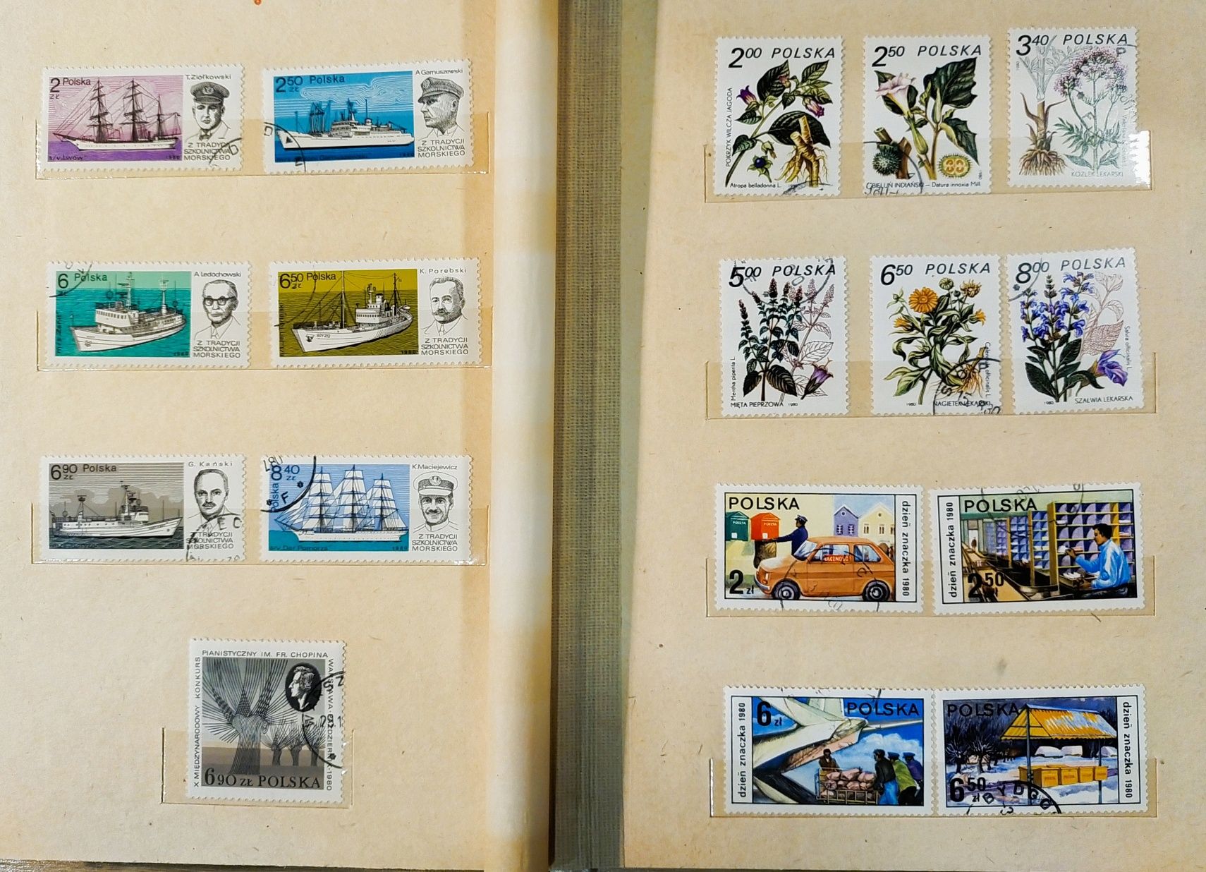 Klaser jubileuszowy 80-81 kompletny ze znaczkami tom XIV