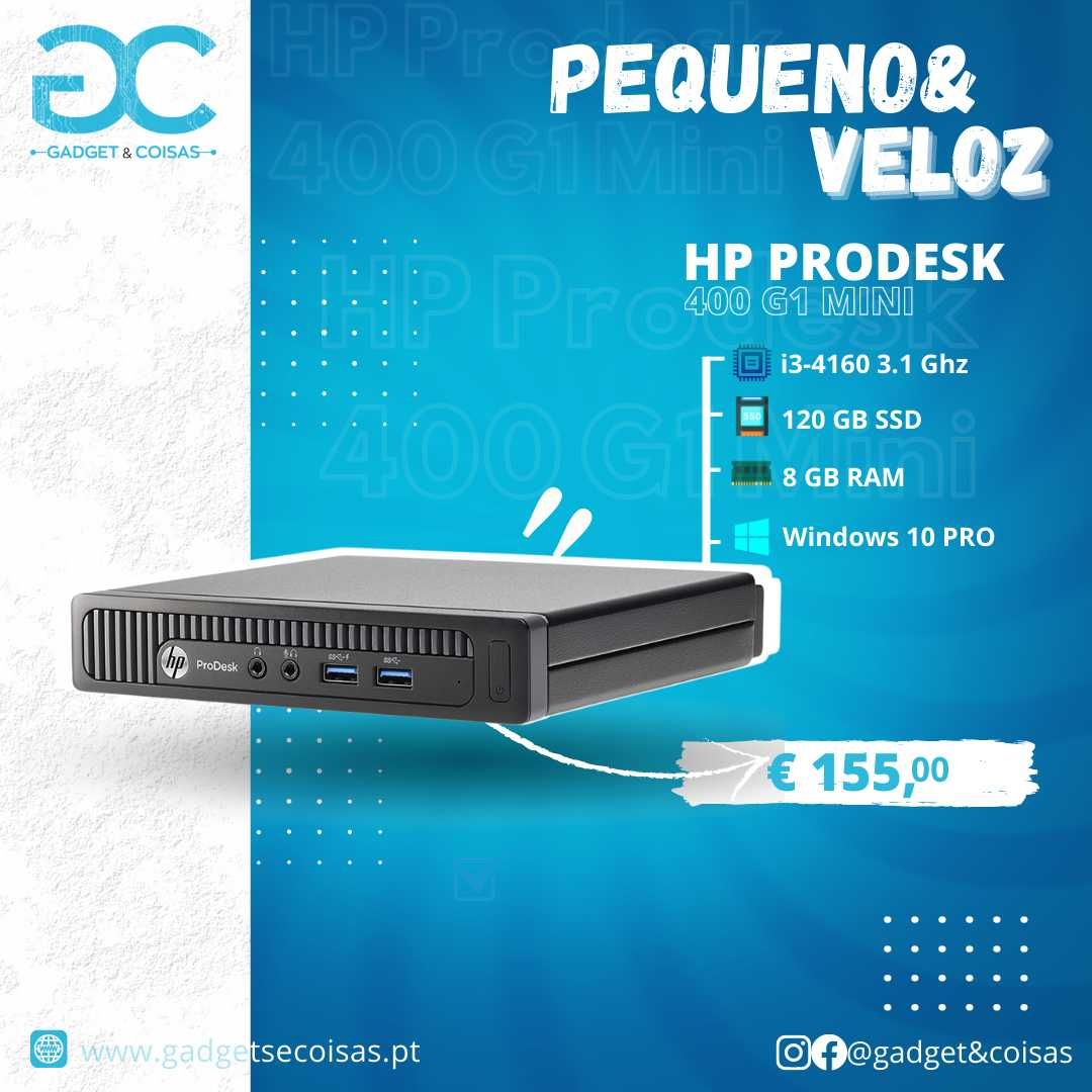 HP Prodesk 400 G1 Mini 8GB/120GB SSD | Loja