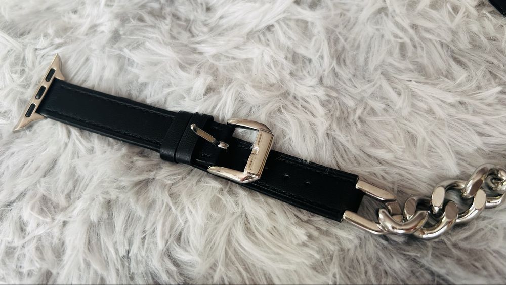 Skórzany pasek z pętelką do Apple Watch