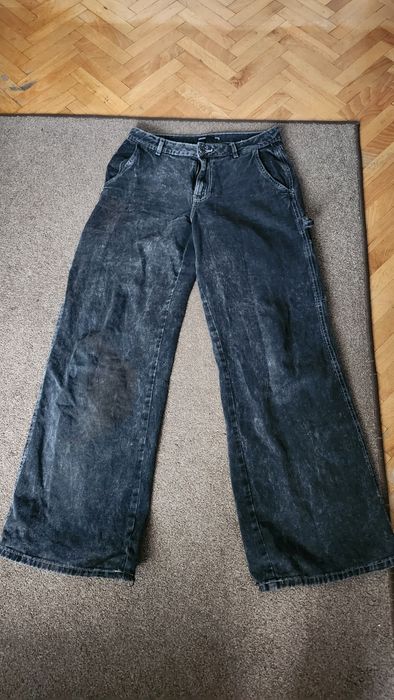 Spodnie szerokie dziewczece