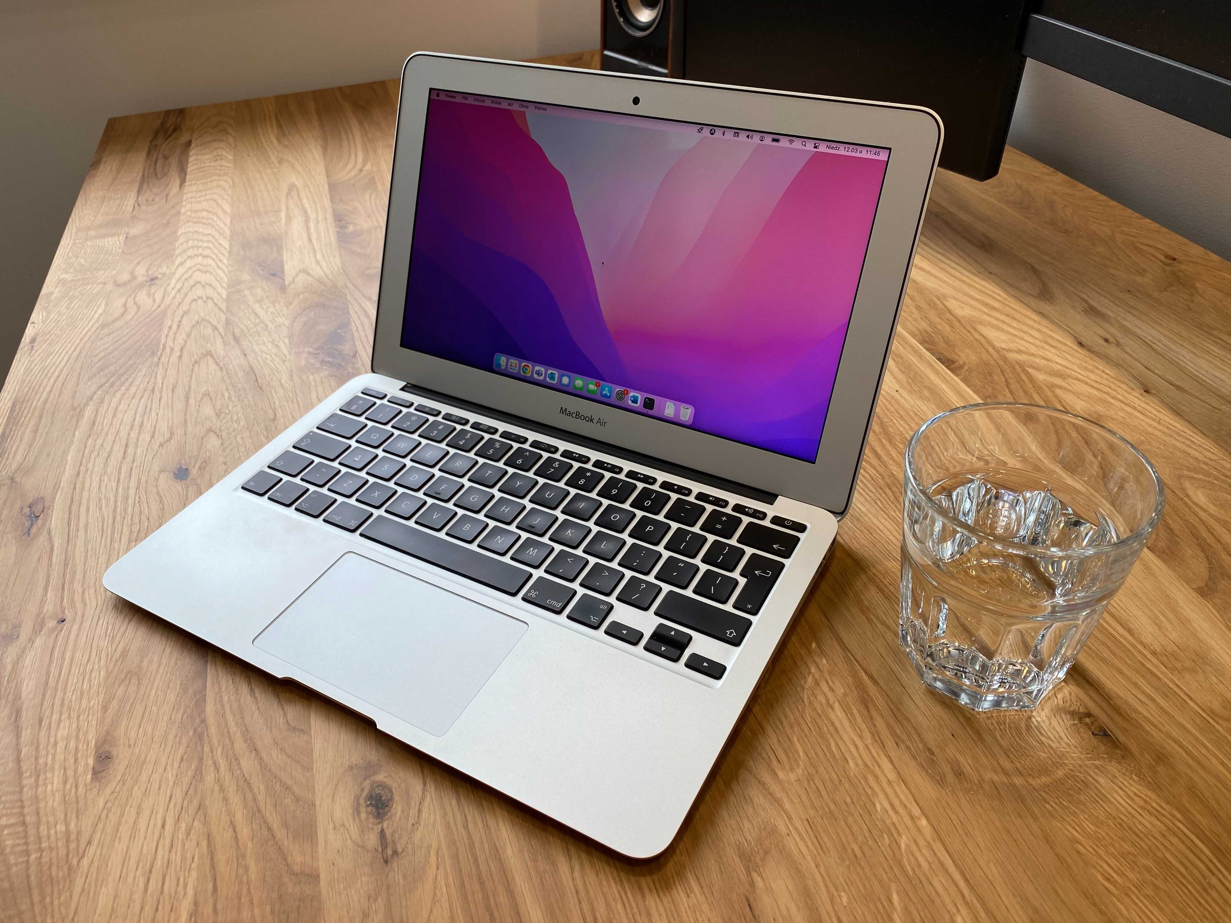 Prawie jak nowy - MacBook Air 11" Intel 1,6Ghz 8GB/128GB
