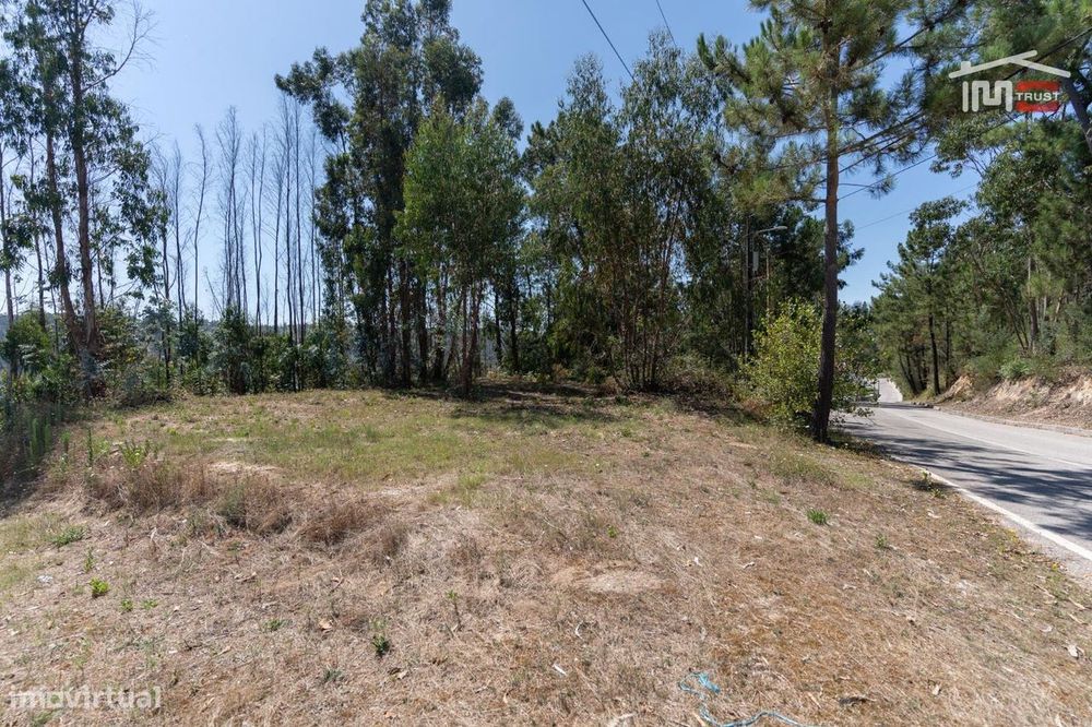 Terreno no centro de Caxarias com 1.349,65 m2